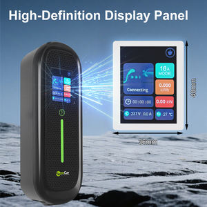 Chargeur de voiture électrique portable ZenCar 16A 3 phases 11kW AC, chargeur rapide pour véhicules électriques avec contrôle par application Wifi, prise de type 2 / GBT en option - Product Image 2