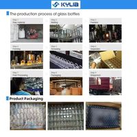 Flacon compte-gouttes en verre ambré, plusieurs tailles, pour huiles essentielles, avec logo imprimé sur soie, emballage cosmétique pour sérum aromatique – Vente chaude