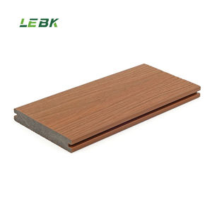 Vente en gros solide Terrasse en teck Bois Plastique Composite Terrasse Composite Petit <span class=keywords><strong>Gap</strong></span> Co Extrusion Planche de terrasse pour parc - Product Image 2