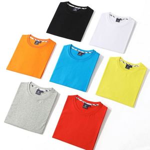 โรงงานอี้หวู่ รับออกแบบสกรีนเสื้อยืดผ้าฝ้าย 100% สีพื้น ไซส์ใหญ่ แขนสั้น สำหรับผู้ชาย แห้งเร็ว - Product Image 2