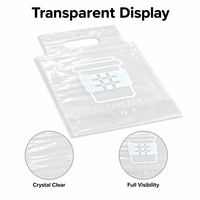 Sac de transport en plastique transparent avec poignée découpée, taille personnalisée, logo, pour thé au lait, café, jus – Fournisseur d'usine