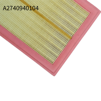 Filter Udara Suku Cadang Mobil Baru Berkualitas Tinggi Grosir A2740940104 2740940104 untuk MERCEDES-BENZ