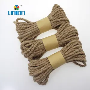 סיטונאי 5mm 3ply יוטה חבל טבעי יוטה חבל לפנימי/חיצוני אריזה/אמנות קישוט