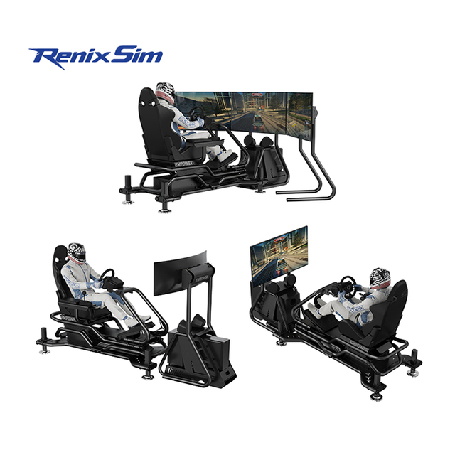 Renixsim Factory Price 9D Complete GT Racing Driving Simulator Game Machine 4Dof Sim Racing Motion Sim Rig
