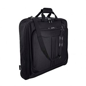 Échantillon gratuit : Housse de vêtement personnalisée noire imperméable en tissu Oxford avec fermeture éclair pour vêtements, manteaux et cadeaux, à prix de gros - Product Image 4
