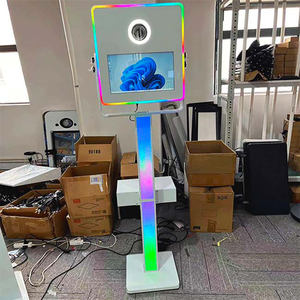 Miroir magique intelligent en bois 15,6 pouces, photomaton, écran tactile IPAD, IA, caméra infinie, photographie de fête, impression instantanée, capacité de charge de 350 kg - Product Image 6