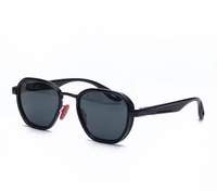Nouvelle tendance, lunettes de soleil classiques à monture en métal argenté, verres verts, lunettes de soleil de créateur de haute qualité pour hommes