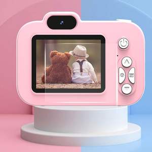 Mini appareil photo numérique vintage pour enfants, mignon, avec écran 2,0 pouces, vidéo HD, photographie et enregistrement en un clic, pour les enfants de 13 à 18 mois et de 4 à 6 ans, cadeau pour enfants - Product Image 4
