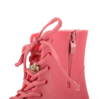 FSZ-28 Nouvelles bottes de pluie roses imperméables pour femmes, bottes de pluie confortables antidérapantes en PVC pour adultes, pour les quatre saisons