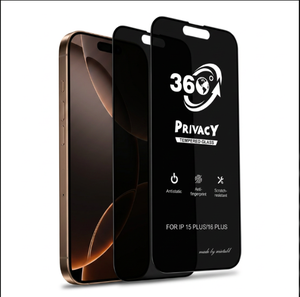 Pellicola Protettiva Privacy 360° in <span class=keywords><strong>Vetro</strong></span> Temperato 9H per <span class=keywords><strong>Smartphone</strong></span> IP17 Pro Max/S26 Ultra 5G, Anti-Spia, <span class=keywords><strong>Protezione</strong></span> Occhi, Anti-Graffio 3D - Product Image 1