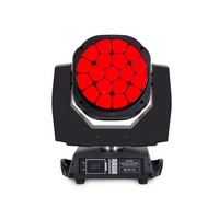 19X15W RGBW 4 IN 1 Zoom Mata Besar Beam Light K10 Bee Mata Led Cuci Lampu Moving Head