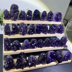 Sản Phẩm Mới Tinh Thể Tự Nhiên Thủ Công Chất Lượng Cao Thạch Anh Tím Cụm Cho Trang Trí - Product Image 2