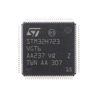 Microcontrôleur STM32H723VGT6 LQFP-100 pour Cortex-M7 32 bits avec température de fonctionnement et dimensions 14x14mm