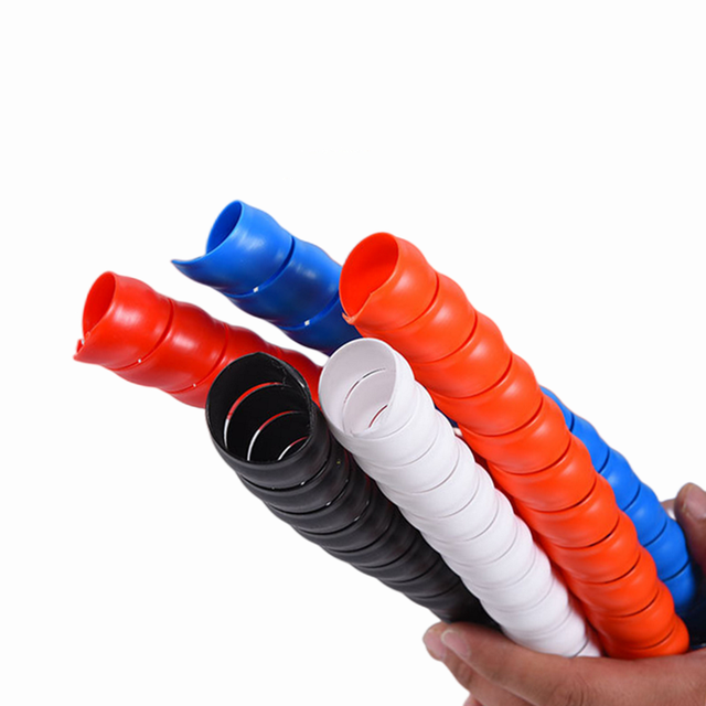 Heavy Duty Spiral Wrap Flexible Plastic Cable Sleeve Hose Protector Abrasion Protector Wire Sleeve Cable Plastic Wrap