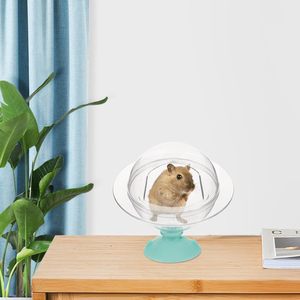 Hamster Salle De Bains <span class=keywords><strong>Sable</strong></span> Boîte De Bain Baignoire Tournante Intérieure pour Gerbilles Cochons D'Inde Splash Pet - Product Image 3