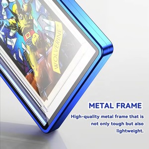 Étui de protection magnétique en métal pour cartes classées 35PT pour PSA Tcg Sport Poke <span class=keywords><strong>Mon</strong></span> Grading Bumper Guard pour cartes classées - Product Image 2