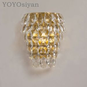 Lampe murale en cristal en forme de goutte d'eau <span class=keywords><strong>Yoyo</strong></span> Dream Master pour l'exportation, salon simple et moderne, chambre à coucher, chevet, salle de bain - Product Image 3