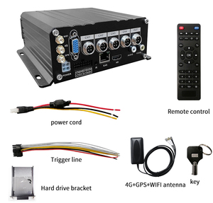 Seemetech 4G SD HDD mdvr GPS theo dõi CCTV hệ thống xe tải di động DVR Xe buýt mdvr máy ảnh Set 4G GPS Wifi cho xe ô tô xe - Product Image 6