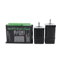 Ensemble de moteurs pas à pas à boucle fermée 42 personnalisés en usine, série de pilotes haute vitesse et couple élevé avec contrôleur de retour d'information 200W IP54