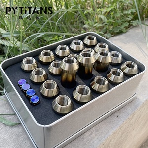 חלקי צמיגים אוטומטי סיטונאי m12 אגוזי טיטניום גלגל טיטניום על ידי פיציצים - Product Image 3