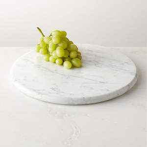Marble Finished Tabletop Decor Serving Platter Home Hotel Weddings Offices Decorative Plating Serving <b>Tray</b> - Product Image 2