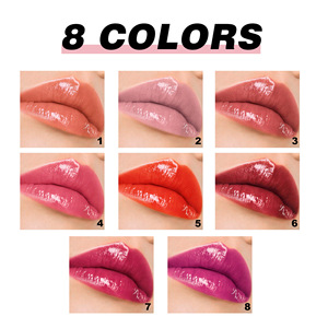 Brillo Labial HANDAIYAN con Textura de Mármol en 8 Colores, Lápiz Labial Humectante de Larga Duración, Brillo Labial Líquido Hidratante, Bálsamo Labial Cosmético - Product Image 5