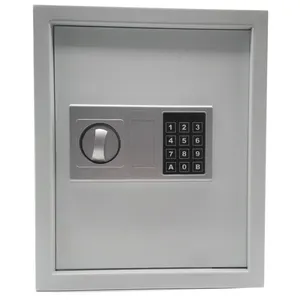 27 Keys Cabinet Wall Safe, Electronic Key Safe,Secure Wall Mount Safe with Key Tags for Hotels,Office,Companies,SKS-EB27