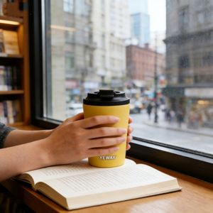 Taza de Café para Viajeros, Apta para Lavavajillas, 16 oz, Doble Pared, Vaso Térmico de Acero Inoxidable con Aislamiento al Vacío - Product Image 2