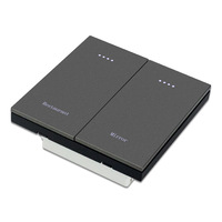 TianLai M6 Système domotique Solution intelligente Interrupteur mural intelligent de luxe Zigbee Pas de neutre