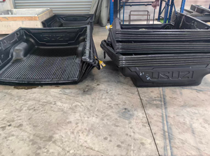 แผ่นรองพื้นกระบะรถบรรทุกสำหรับ Isuzu <span class=keywords><strong>D</strong></span>-<span class=keywords><strong>MAX</strong></span> แบบแค็บเดี่ยว 5 ตะขอ <span class=keywords><strong>Max</strong></span> Liner ป้องกันรอยขีดข่วน - Product Image 6