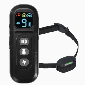 कुत्ते के लिए छोटे आकार का हल्का प्रशिक्षण कॉलर पालतू प्रशिक्षण आपूर्ति के लिए घूर्णन स्तर बटन के साथ दूरस्थ चपलता उपकरण - Product Image 1