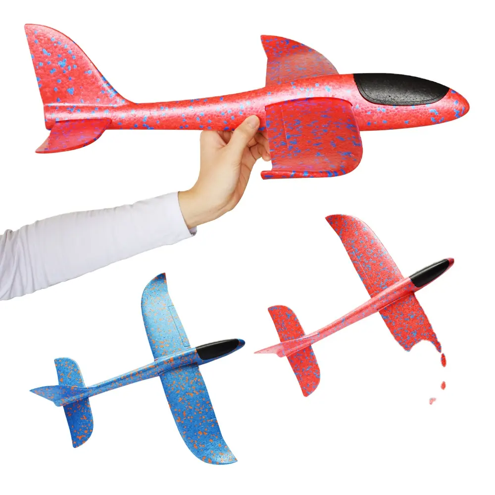 48cm Big Hand Launch Throwing Foam Palne EPP Airplane Model Plane Glider Aircraft Model Outdoor DIY Edional Toys No reviews yet