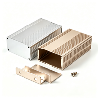 Boîtier en aluminium extrudé, fabrication sur mesure ODM/OEM, boîtier électronique métallique, usinage CNC, fabrication de tôlerie