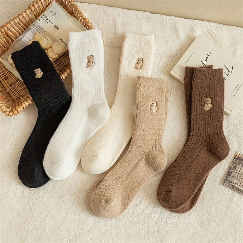 Quentin custom crew embroidery knitted socks high quality low moq custom good quality socks own logo embroidered unisex grip