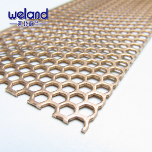 Malla Metálica Perforada de Latón Personalizada WELAND - Product Image 4
