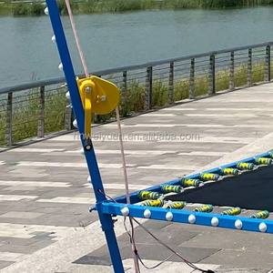 Thiết kế mới duy nhất <span class=keywords><strong>Bungee</strong></span> <span class=keywords><strong>Trampoline</strong></span> cho trẻ em Euro phong cách nhảy giường cho sân chơi và nhà - Product Image 4