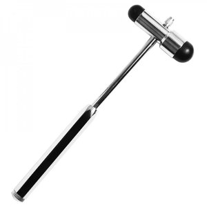 Marteau de diagnostic médical chirurgical en acier pour examen manuel des réflexes palpatoires du genou - Product Image 1