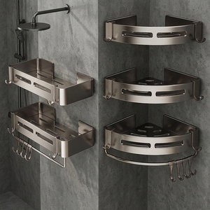 Manufacturer Metal Bathroom <strong>Shower</strong> Triangle Shelf Restroom Toilet <strong>Rack</strong> Non-Drilling Wall-Mounted Bathroom Storage <strong>Rack</strong> - Product Image 1