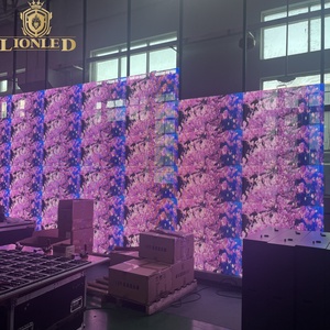 Lionled công nghệ mới trong suốt Màn hình hiển thị LED cho trung tâm mua sắm cửa hàng bán lẻ thang máy rèm trong nhà cửa sổ kính cho - Product Image 5