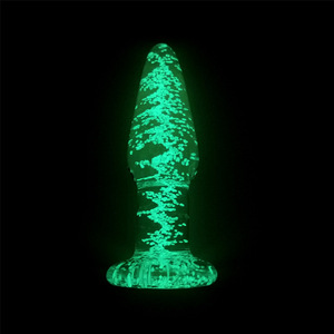 Masturbación Luminous Glass <span class=keywords><strong>Anal</strong></span> Wand Plug Juguetes sexuales para adultos Orgasm plug <span class=keywords><strong>Tapon</strong></span> <span class=keywords><strong>anal</strong></span> - Product Image 2