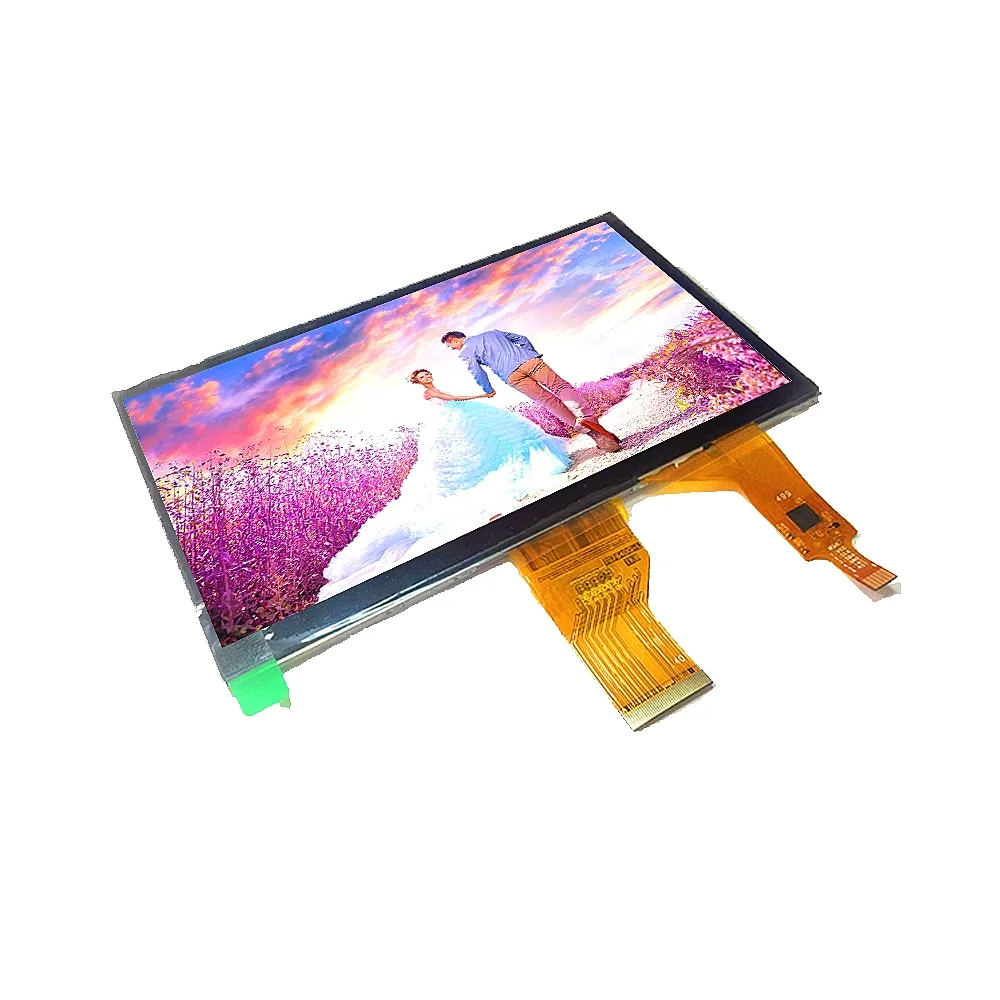 Das kapazitive 7-Zoll-LVDS-Touch-TFT-LCD-IPS-Display 1024*600 kann mit offener Form unterstützt werden. Raspberry Pi