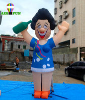 AIRFUN publicité géante personnalisée Grand événement Pays-Bas Gonflable Sarah Holland Cartoon Ballon Gonflable Sarah
