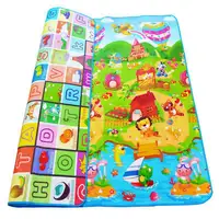 Large Waterproof Double Crawling Mat for Kids