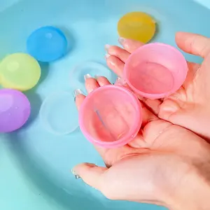 Children Reusable Water Balloon Refillable Silicone Water Balls Self-Sealing Water Balls