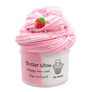 Kit de slime au beurre pour filles, jouet anti-stress pour enfants, cadeaux de fête, slime extensible et non collant, slime doux à faire soi-même pour garçons - Product Image 4