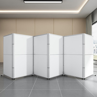 Paravent de bureau mobile, cloison pliable et coulissante multi-usage pour bureau, atelier et usine, vente en gros