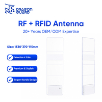 Antena de Doble Función EAS RF de 8.2MHz + RFID UHF de 860-960MHz, Modelo RIA22, Sistema de Alarma RF, Gestión de Inventario Antirrobo