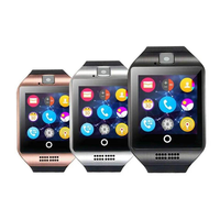 Jam Tangan Pintar Q18 Dengan Kamera, Slot Kartu SIM & TF, Pelacak Aktivitas Kebugaran, Jam Tangan Olahraga untuk Android iOS, Smartwatch, Reloj Inteligente