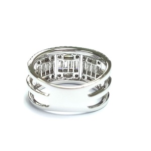 Anillos de Oro Blanco de 18k Clásicos y Deslumbrantes, con Corte Brillante de Alta Calidad, 2.00 CT, Diseño de Racimo Cuadrado, para Mujer, Regalo de Aniversario o Fiesta, Invisible - Product Image 3