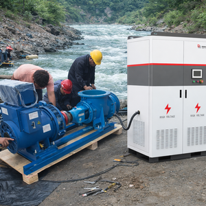 Deming DMG-500KW 400KW 300KW Renewable Hydropower Hydroelectric <b>Generator</b> System Grid-Tied AC400V DMG-500KW 50KW High Efficiency - Product Image 1